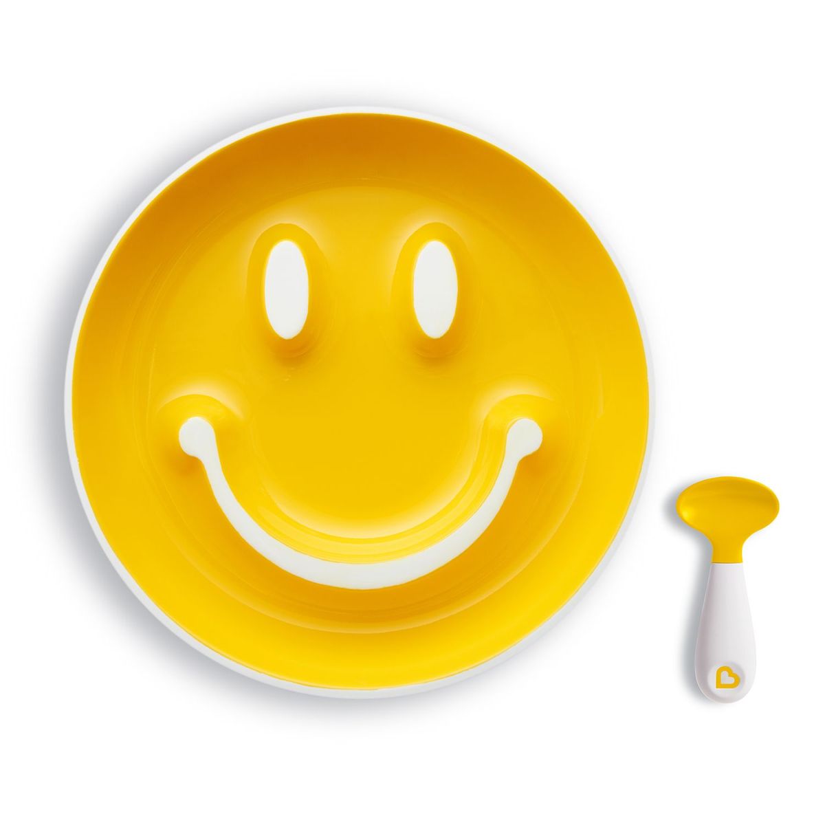MUNCHKIN - Plato y Cuchara Smile N Coop