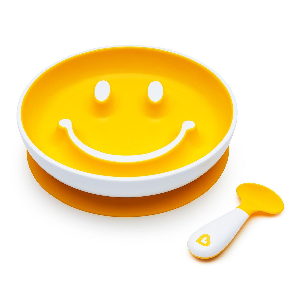 MUNCHKIN - Plato y Cuchara Smile N Coop