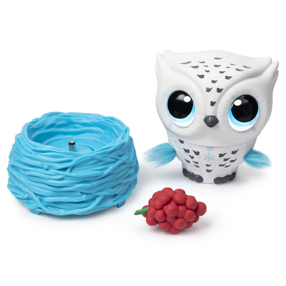 OWLEEZ - Búho Bebé Blanco