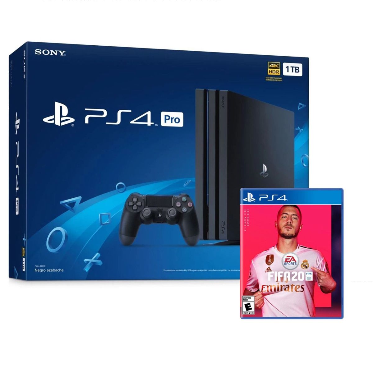 SONY - Consola PS4 Pro 1TB + FIFA 20