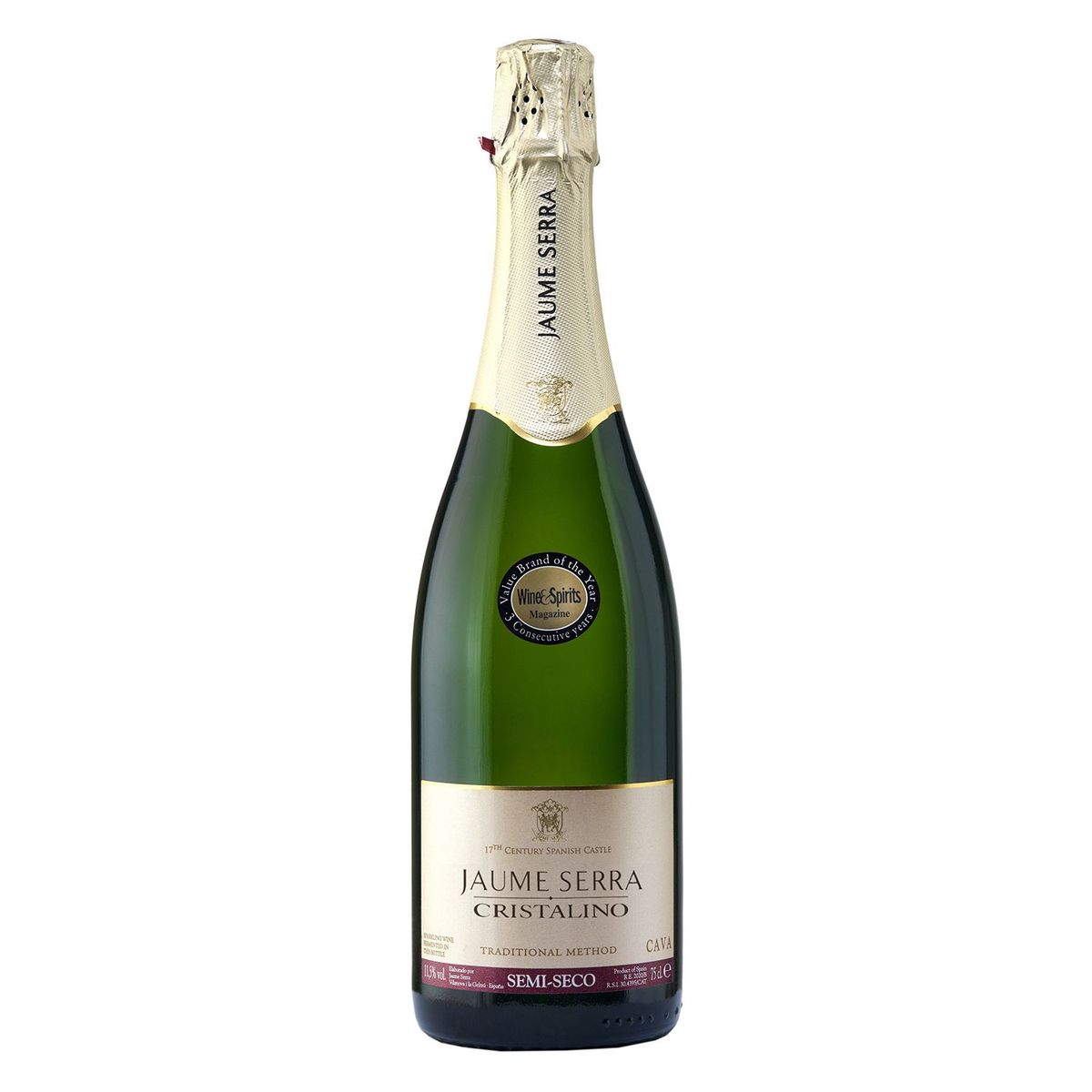 CRISTALINO - Cava Cristalino Demi-Sec 750ml