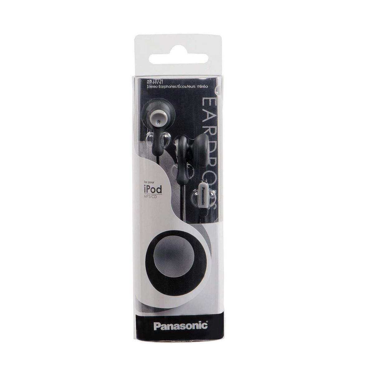 PANASONIC - Audífonos In Ear Panasonic RP-HV41 Negro Panasonic