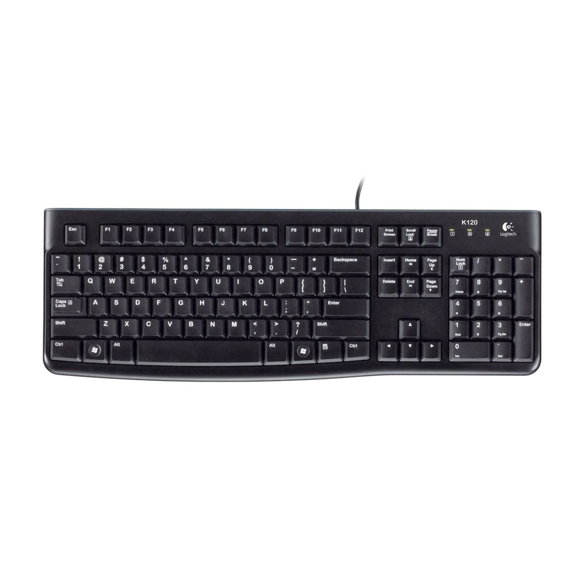 LOGITECH - Teclado Logitech K120 USB SP Black Logitech