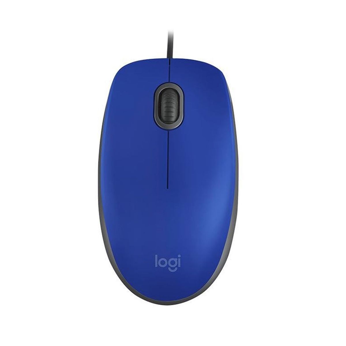 LOGITECH - Mouse Óptico Logitech M110 Interfaz USB Azul
