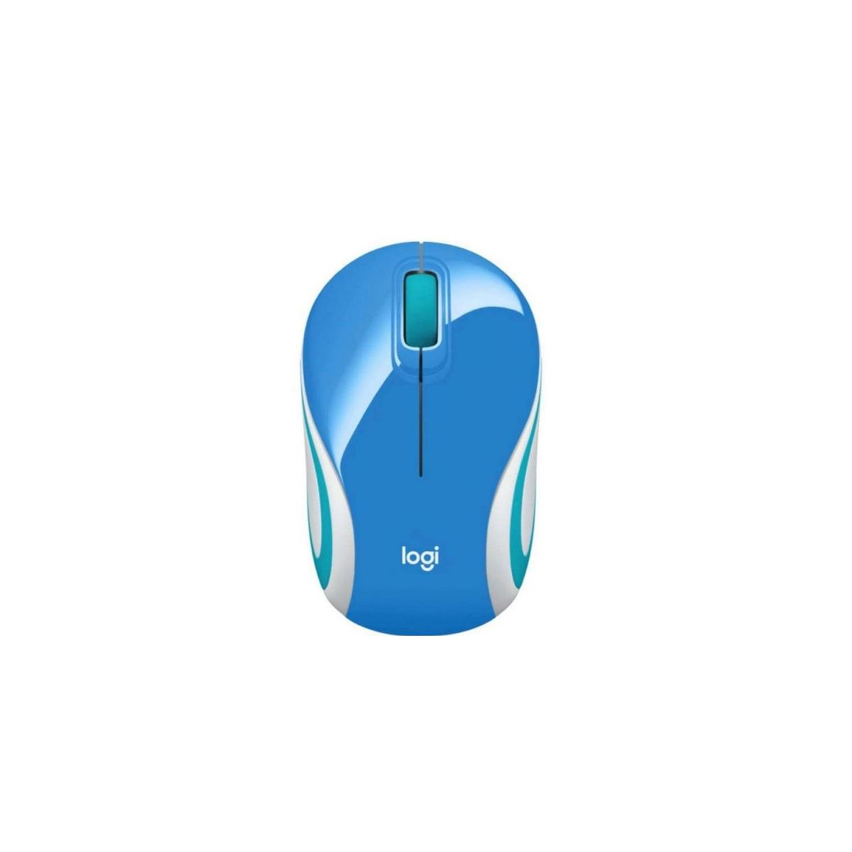 LOGITECH - Mini Mouse Logitech Inalambrico M187 Refresh Blue Logitech