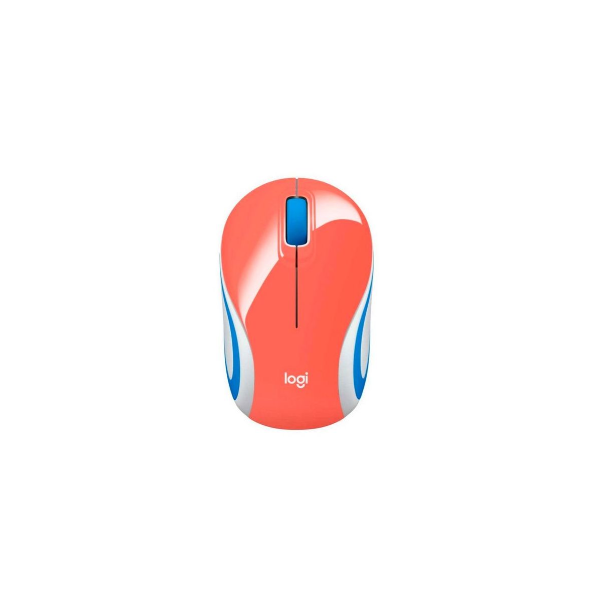 LOGITECH - Mini Mouse Logitech Inalambrico M187 Coral Logitech