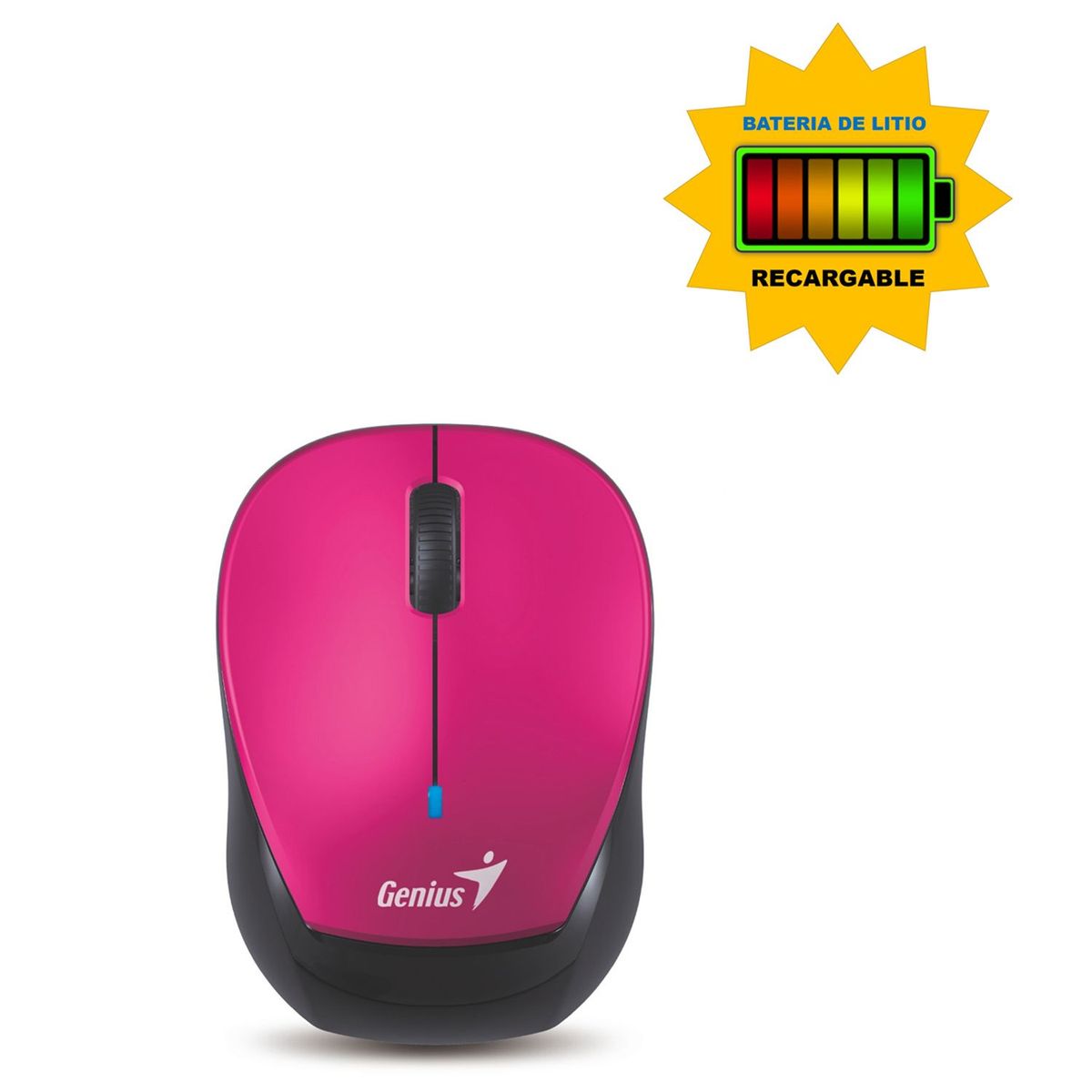 GENIUS - Mini Mouse Genius Micro Traveler 9000R Wireless Pink