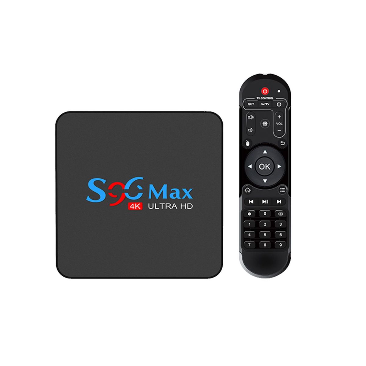 STEC - TV Box Android S96 Max 4K Quad Core 4 GB 32GB
