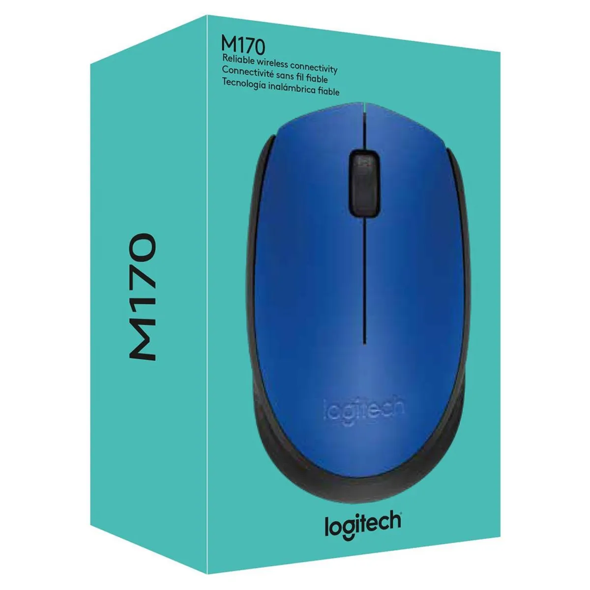 LOGITECH - Mouse Logitech Inalambrico M170 Azul Logitech
