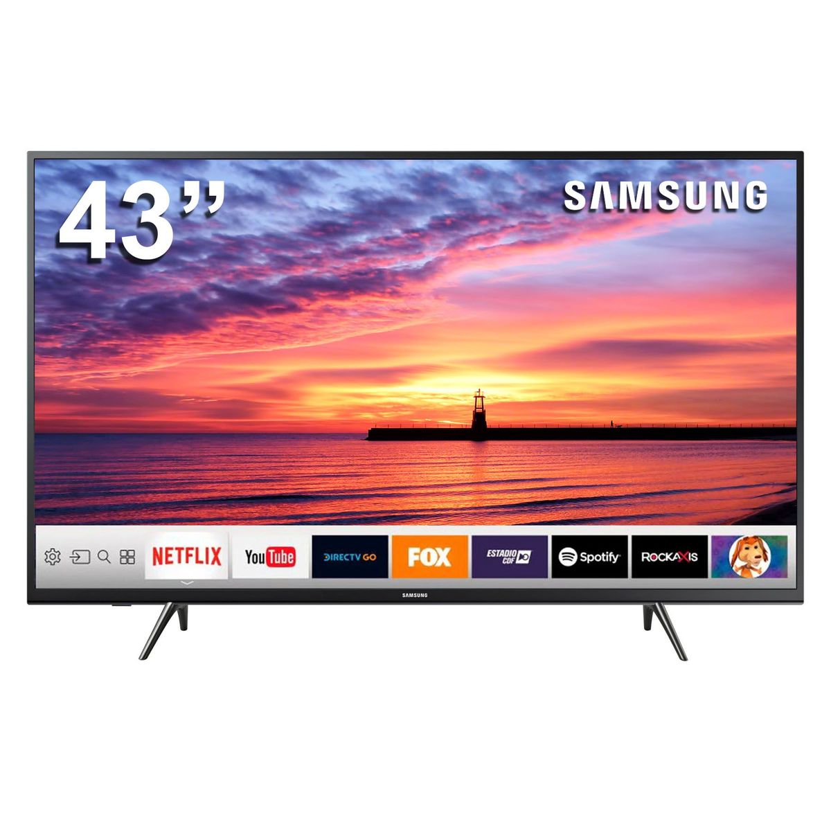 SAMSUNG - Televisor LED Smart TV FHD 43" UN43J5202