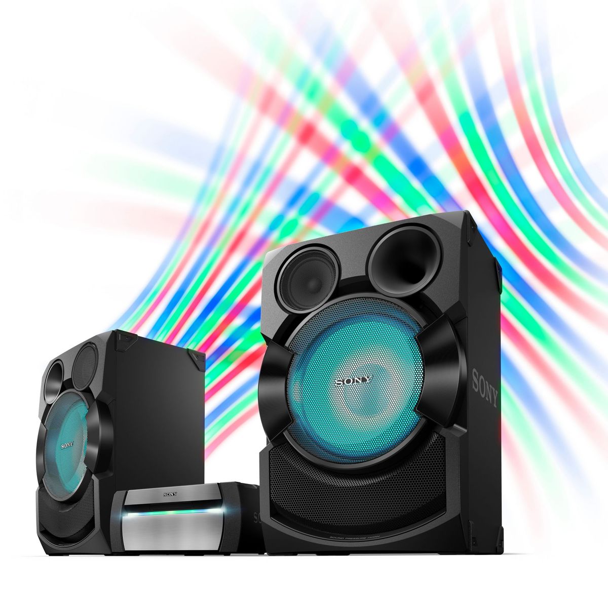 SONY - Equipo de Sonido 375W HCDSHAKEX70