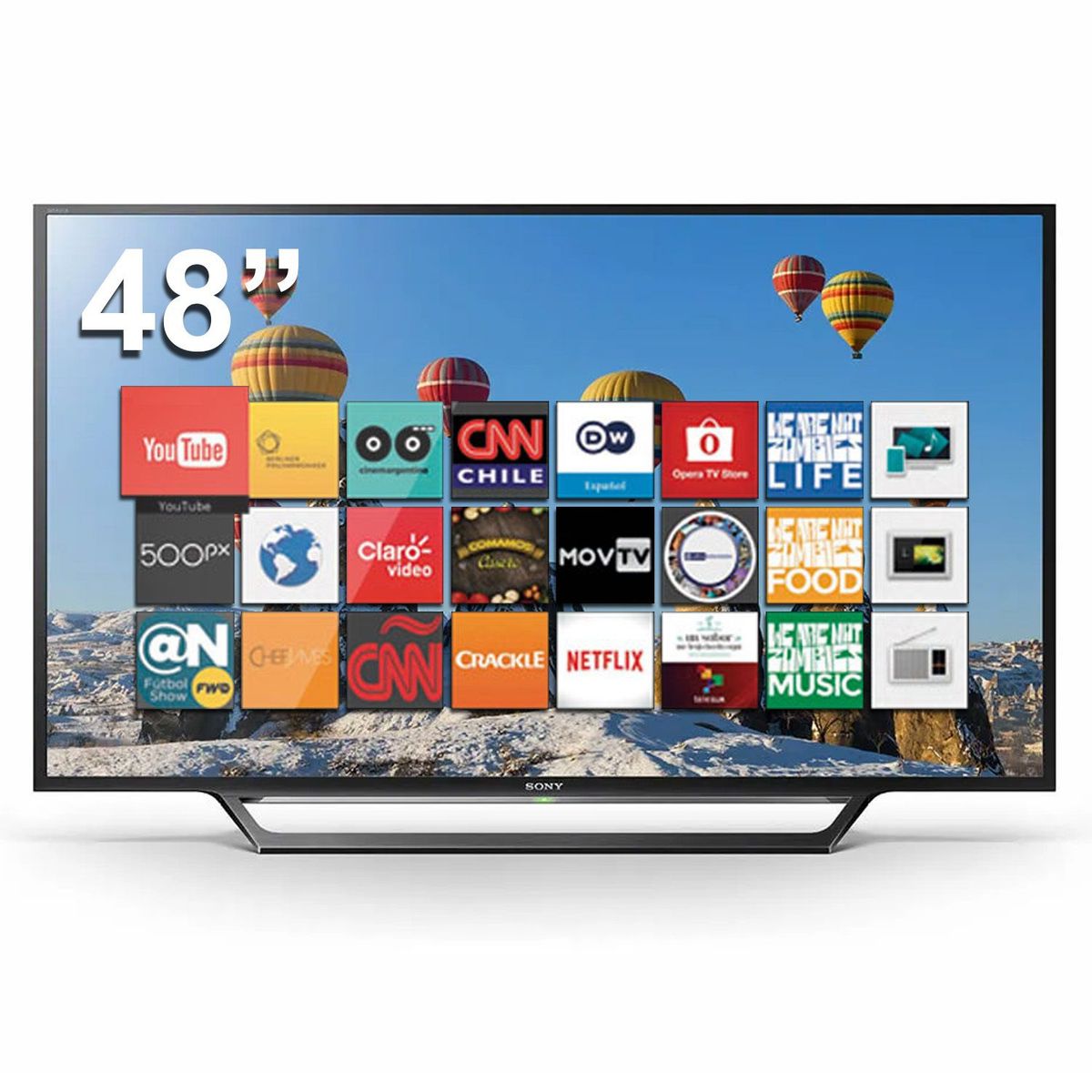 SONY - Televisor LED Smart TV FHD 48" KDL-48W655D