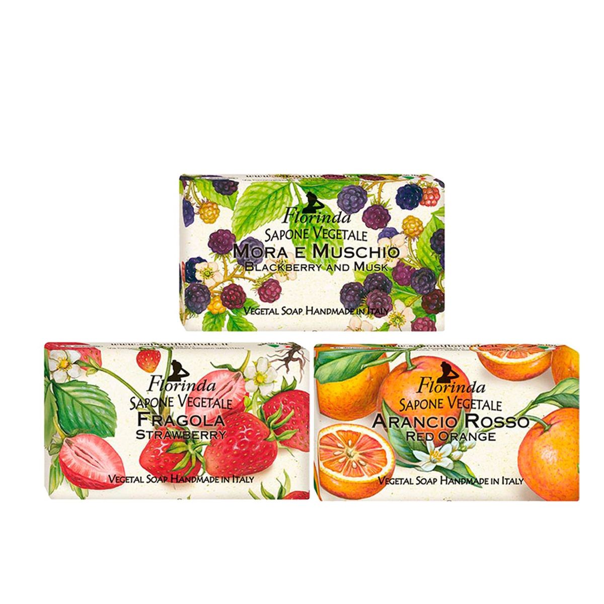 FLORINDA - Trio de Jabones Florinda Frutas