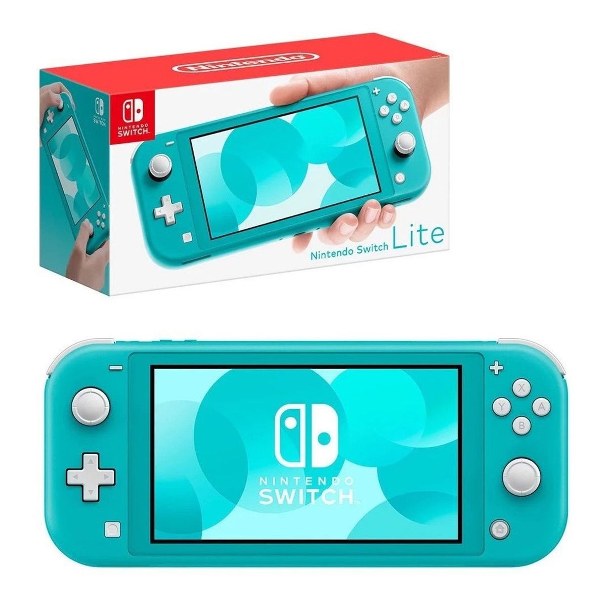 Nintendo - Consola Nintendo Switch Lite Turquesa 32GB