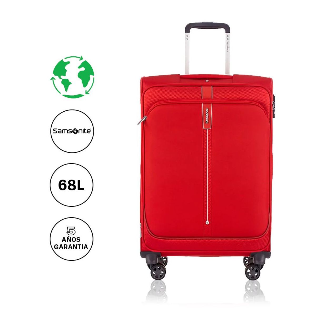 SAMSONITE - Maleta Mediana Popsoda Spinner Exp