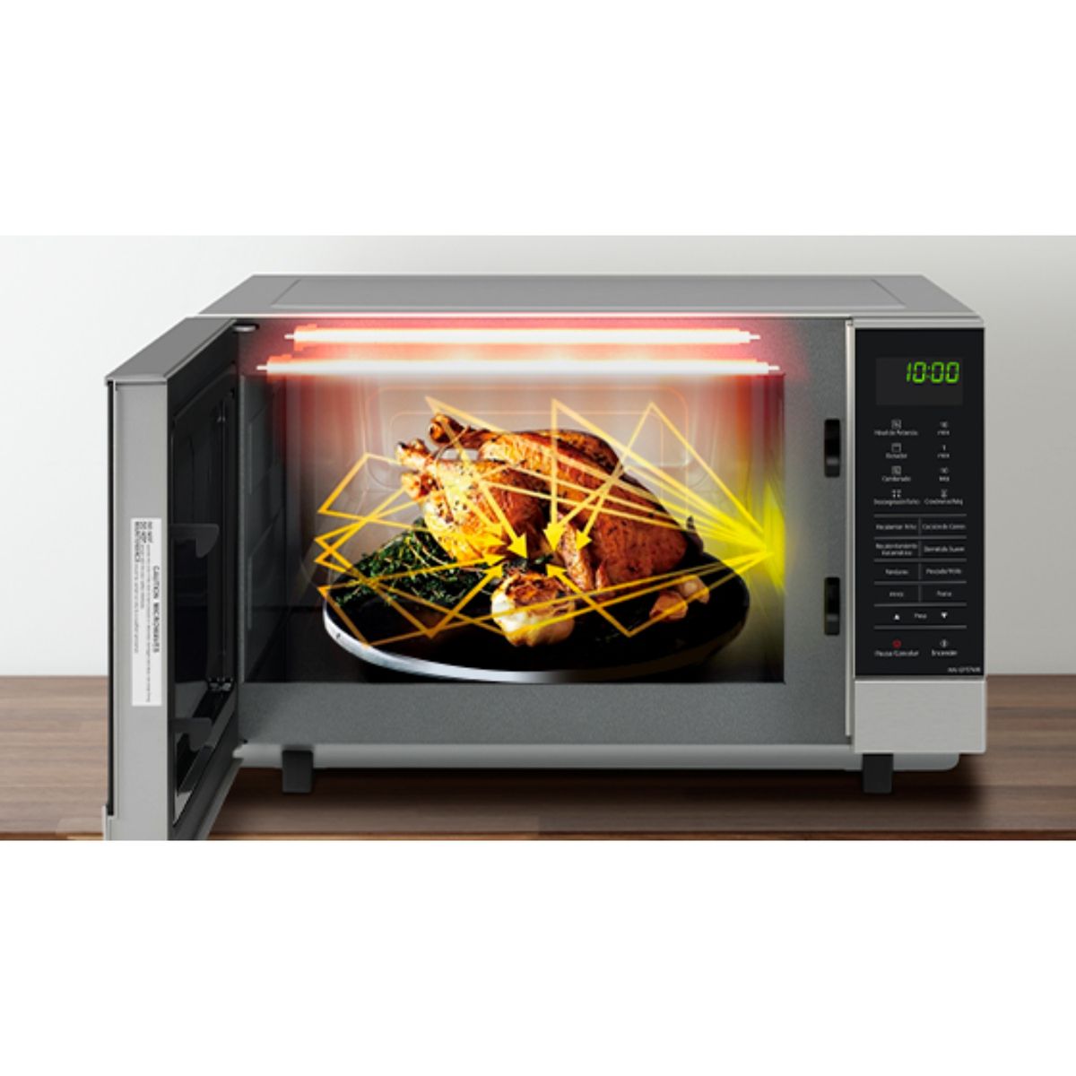 PANASONIC - Horno Microondas 23L GT34JBRPK 