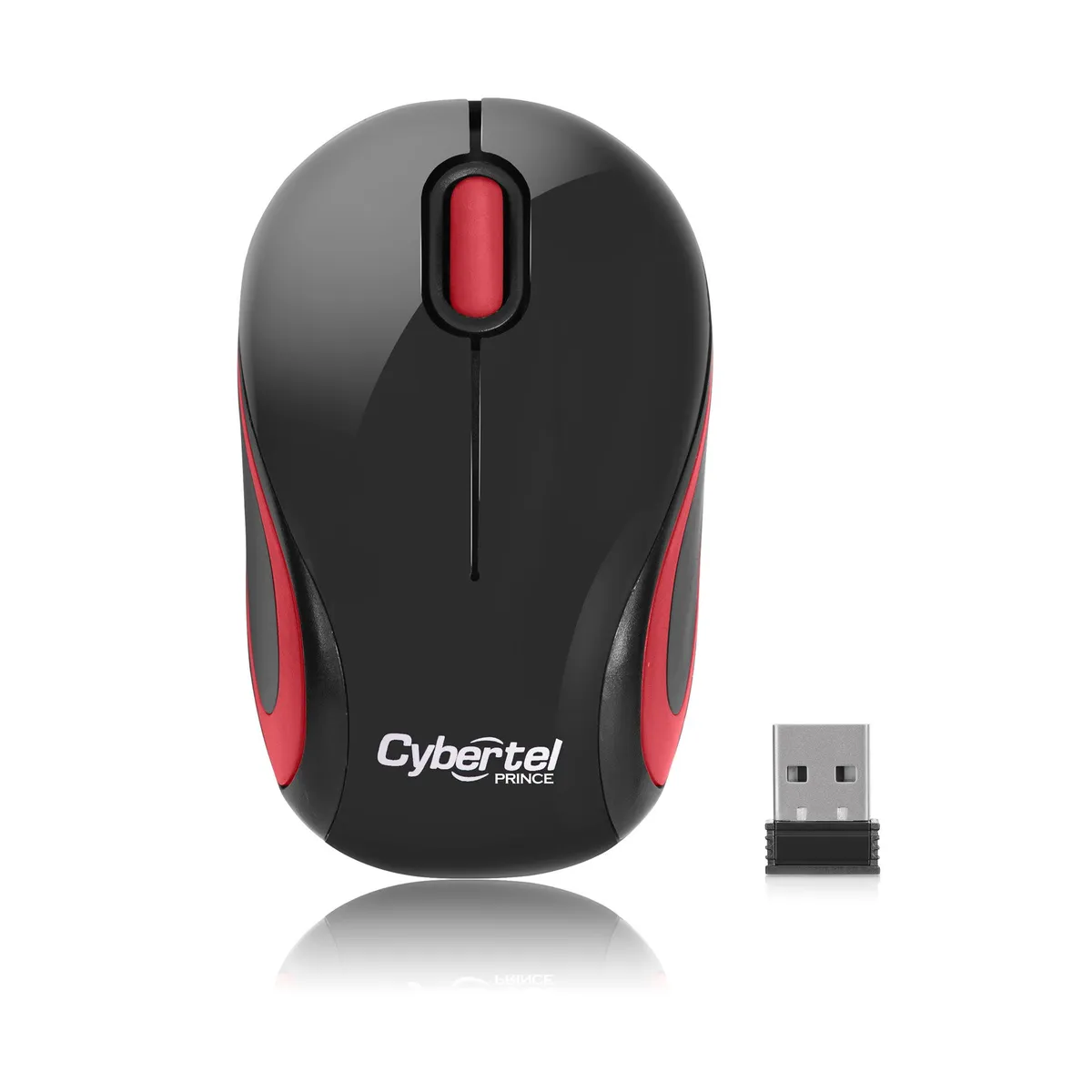 CYBERTEL - Mouse Prince M300 Black/Red