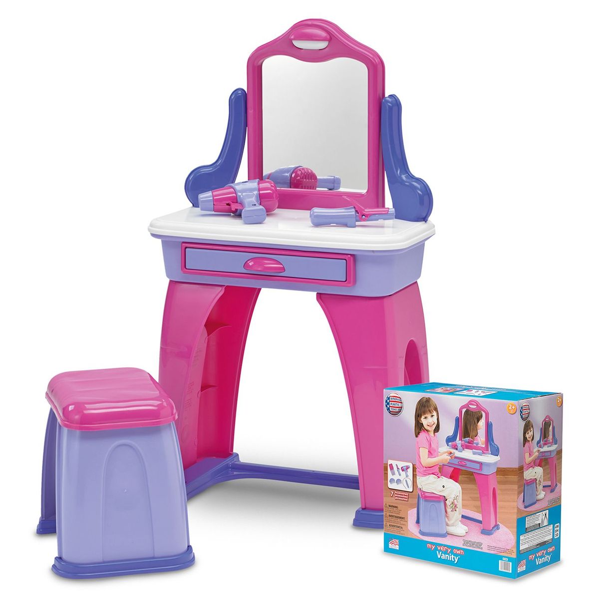AMERICAN PLASTIC TOYS INC - Mi Primer Tocador Vanity