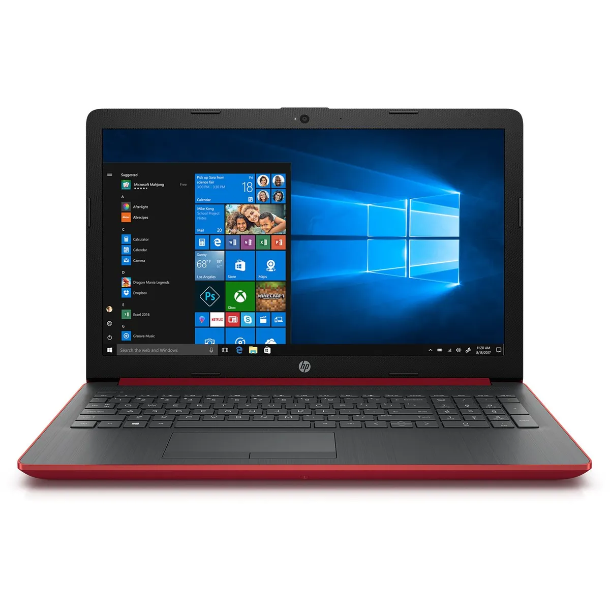 DELL - Laptop Hp 15-Da0011la Ci5-8250u 8gb1tb 2gb 15 W10 Red