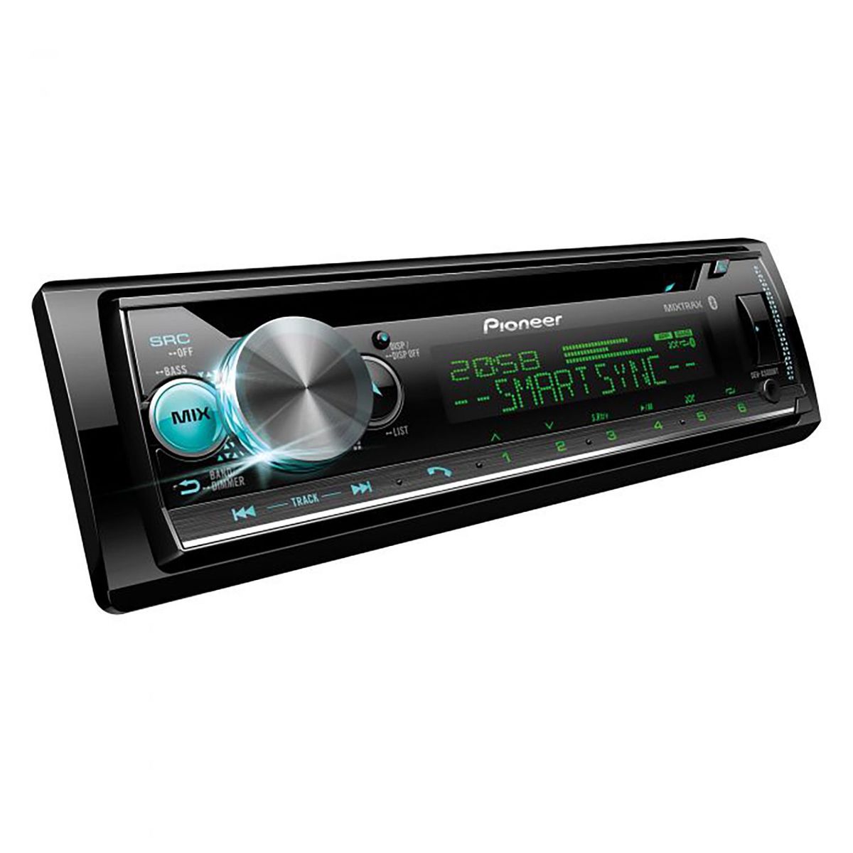PIONEER - Pioneer Deh-x5000bt Autorradio Cd/bt/usb