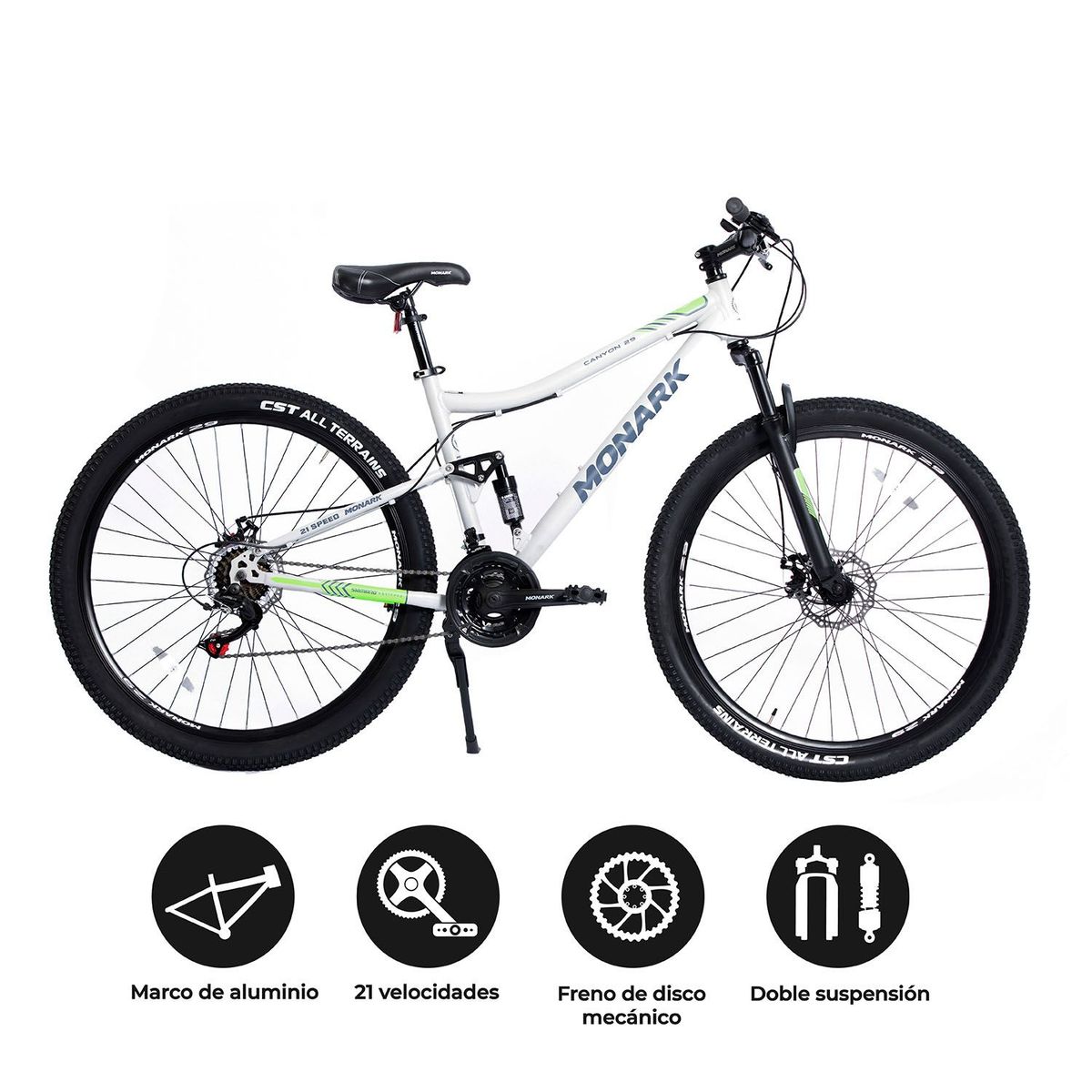 MONARK - Bicicleta Montañera Canyon Aro 29 Monark
