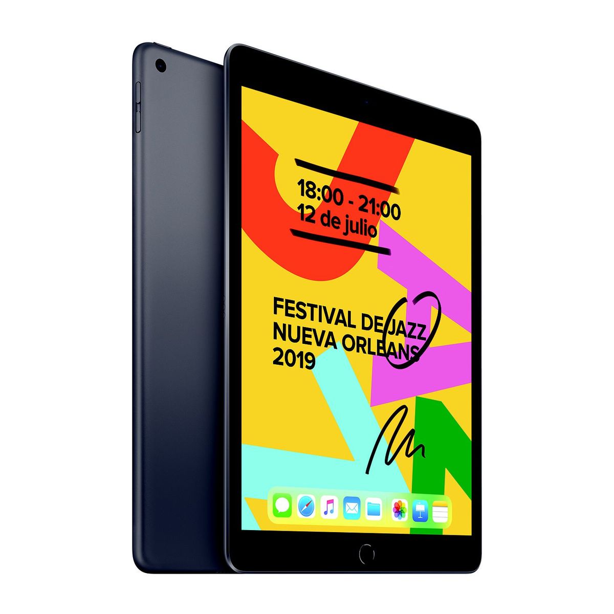 APPLE - iPad 10.2 128GB - Wi Fi - Gris espacial