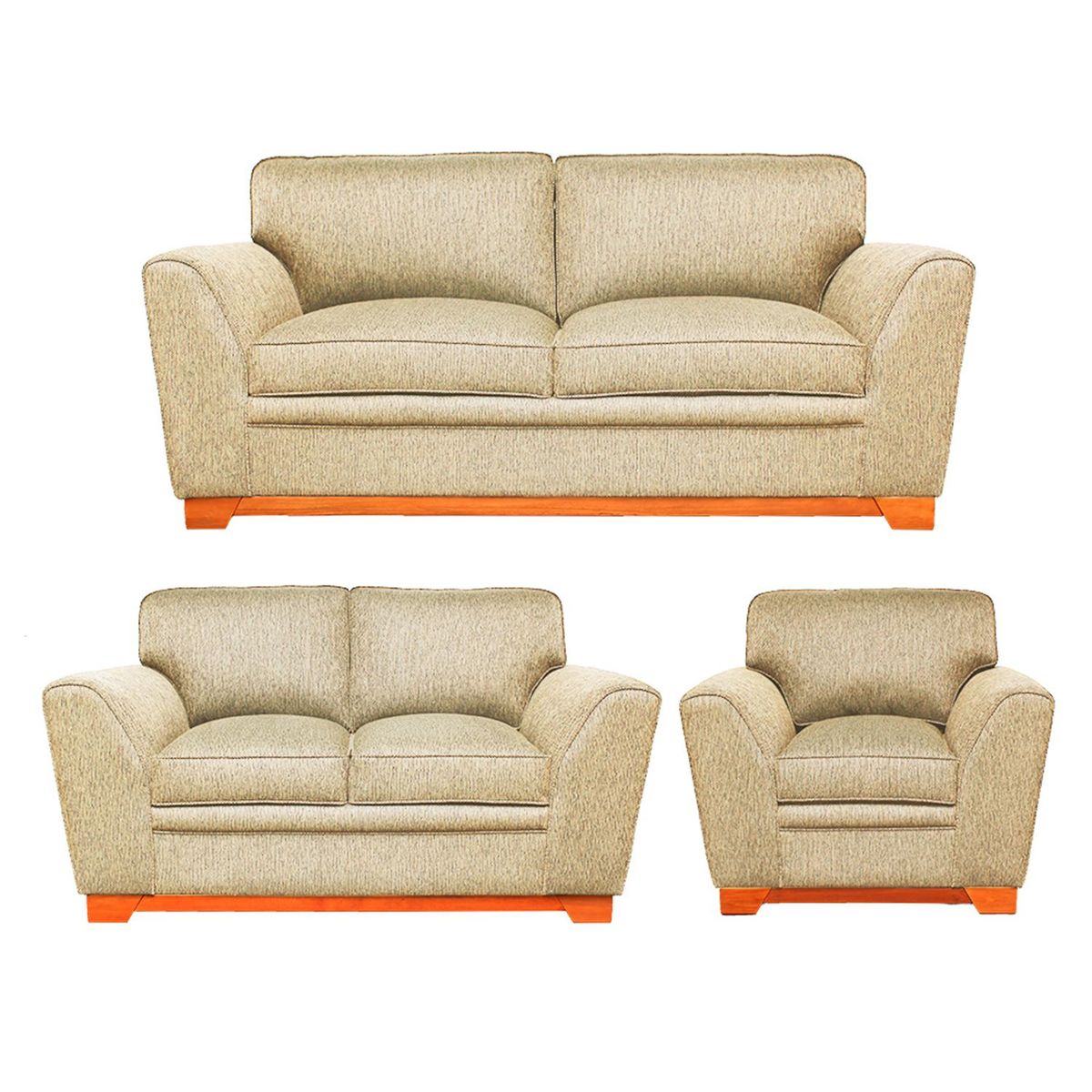 MICA - Juego de Sala Majestic 3-2-1 Cuerpos