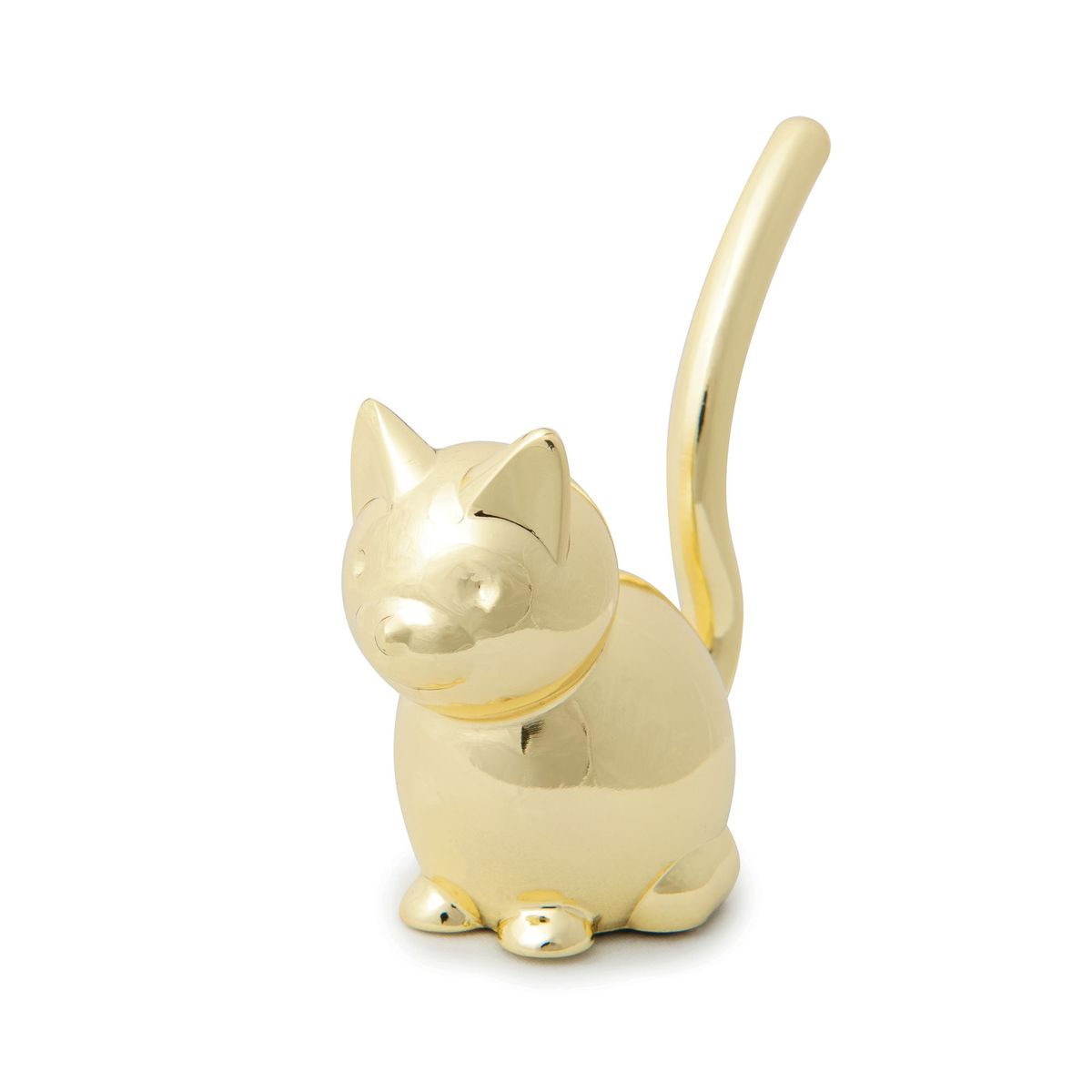 UMBRA - Porta Anillos Zoola - Gato Dorado