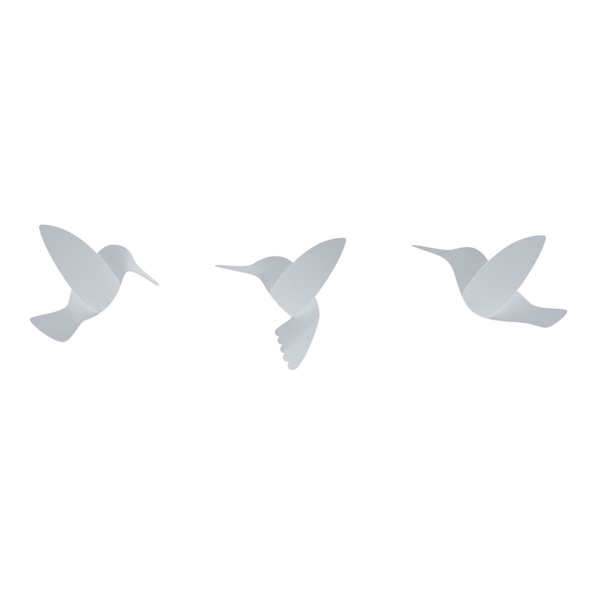 UMBRA - Decoracion de Pared Hummingbird - Blanco