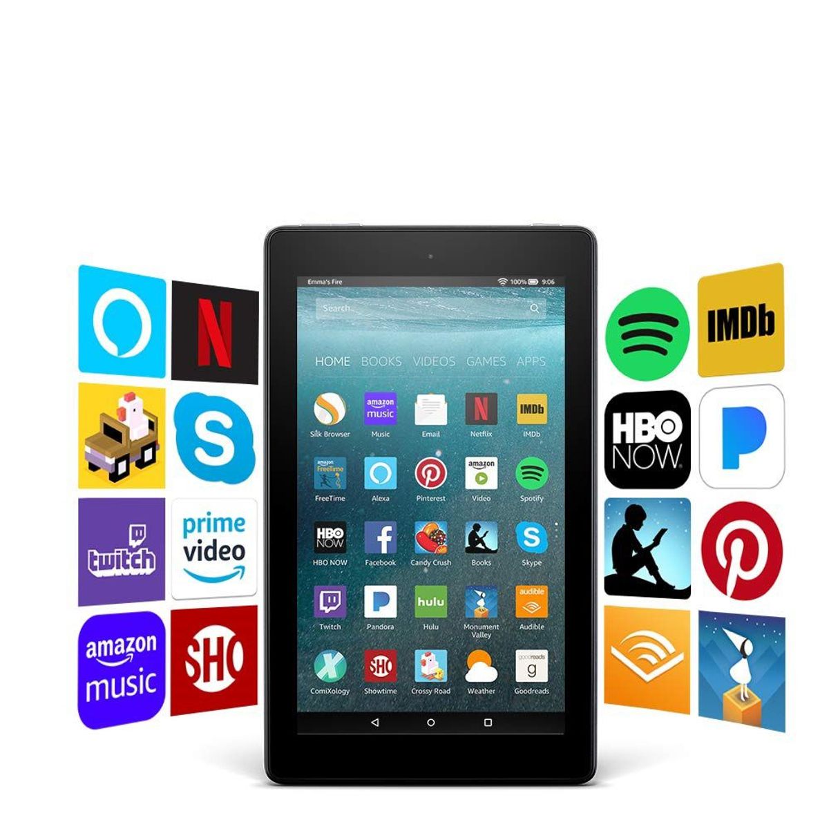AMAZON - Tablet KINDLE FIRE 7 CON ALEXA 7" 16GB