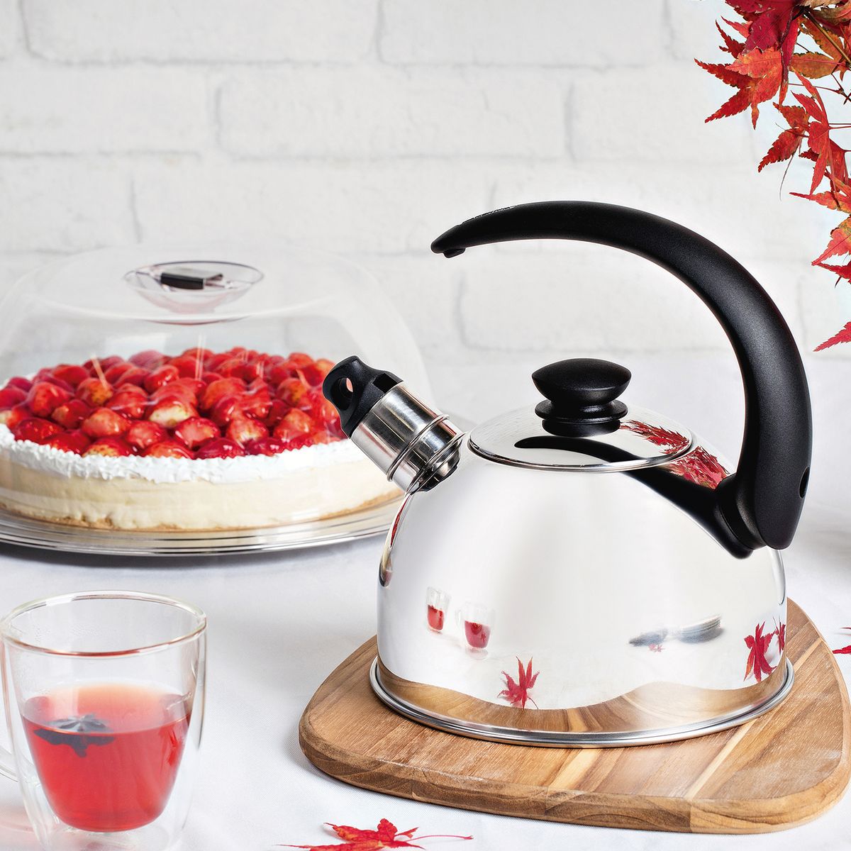 TRAMONTINA - Tetera Acero Inoxidable 3.0 Lt