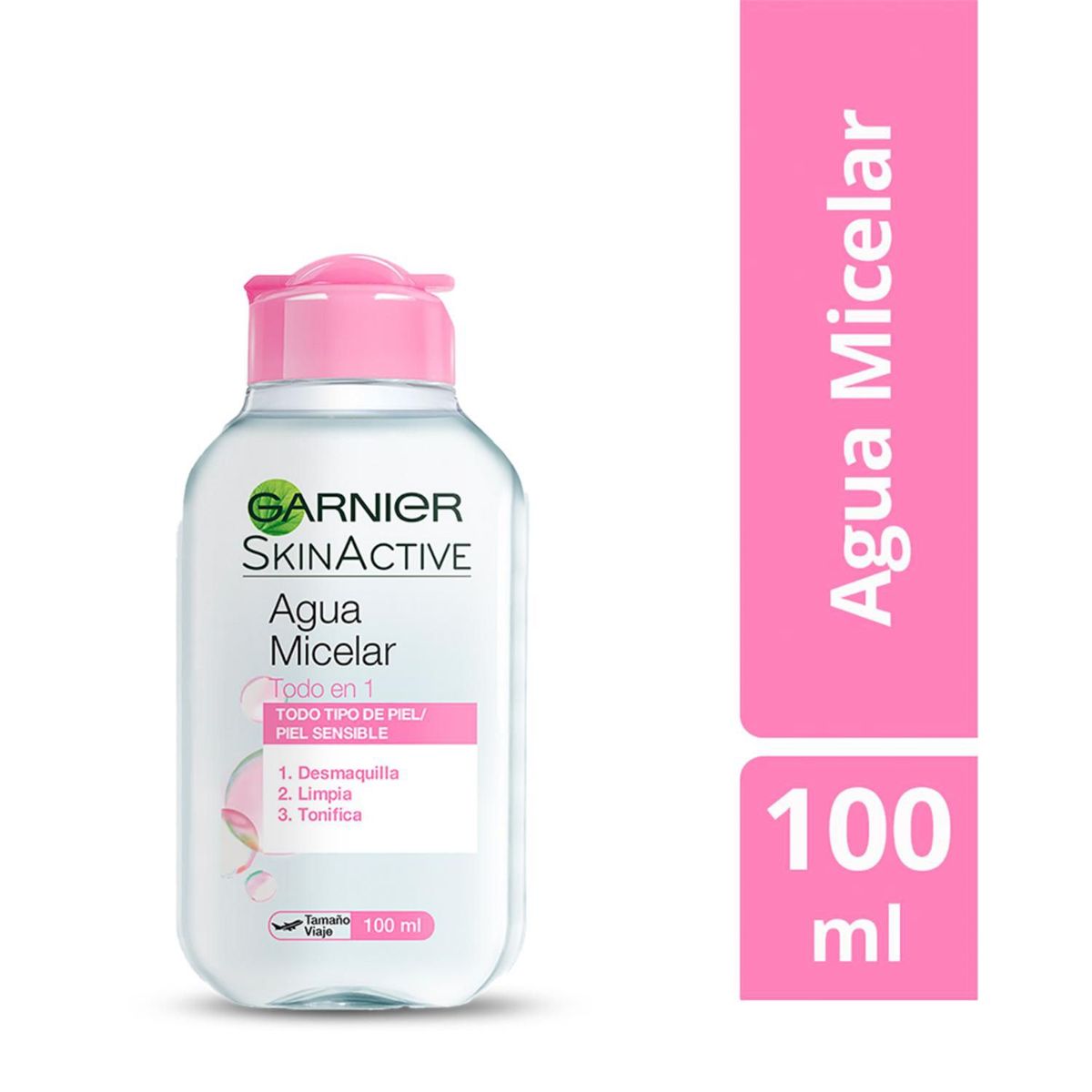 GARNIER - Agua Micelar Garnier Todo En 1 100 Ml 