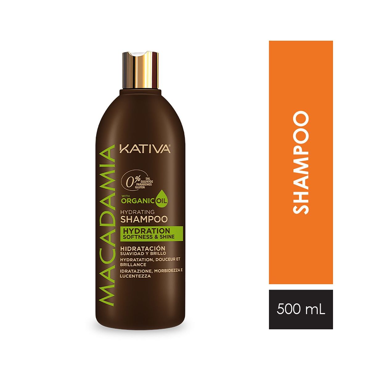 KATIVA - Kativa Macadamia Shampoo X 500 Ml