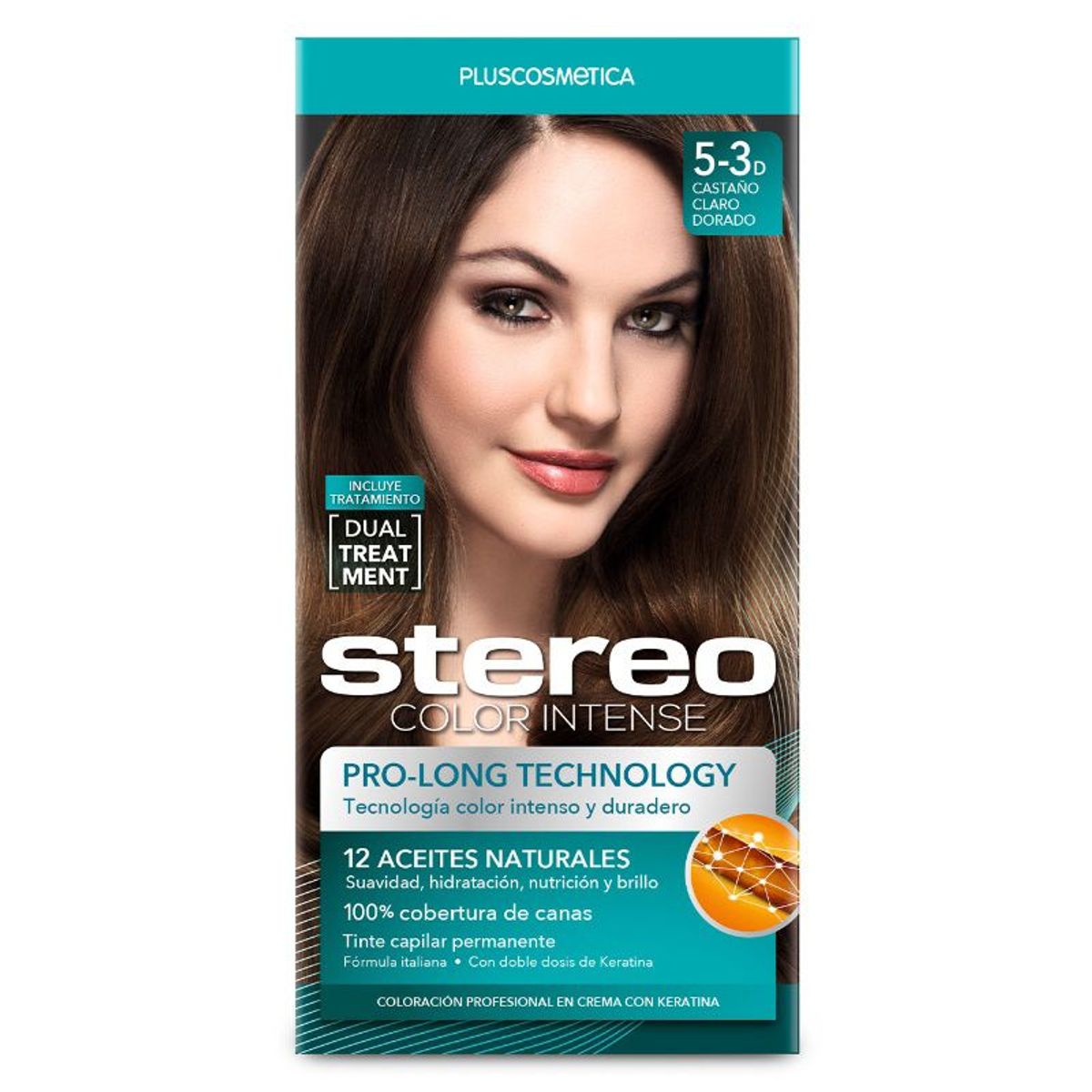 STEREO - Stereo Color 5-3D Castaño Claro Dor