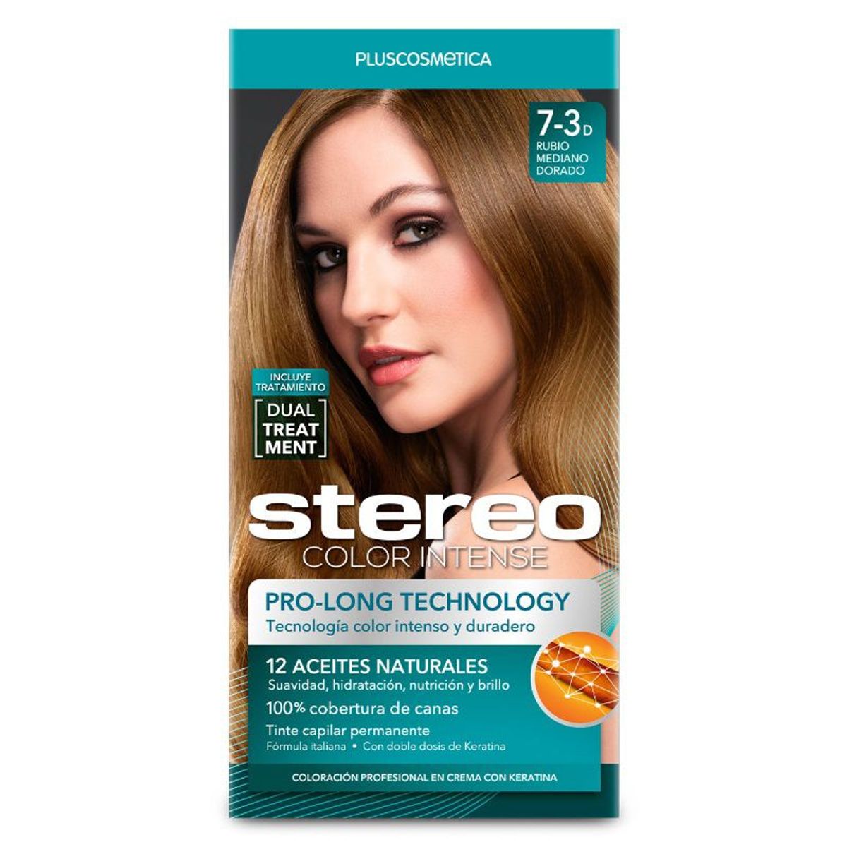 STEREO - Stereo Color 7-3D Rubio Med Dorado