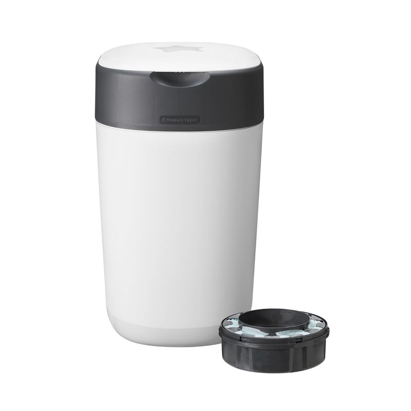 TOMMEE TIPPEE - Sistema para Desechar Pañales Twist & Click Blanco