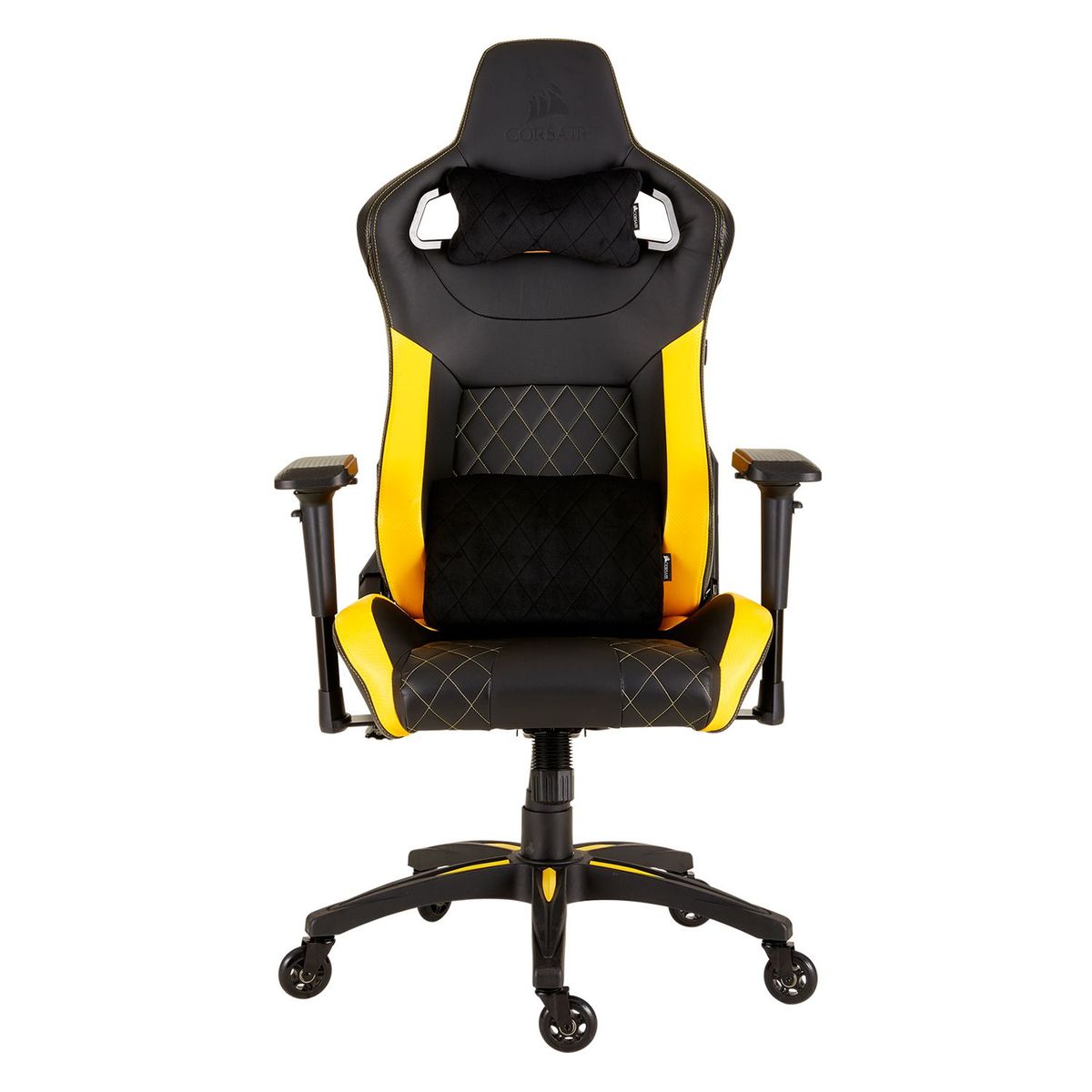 CORSAIR - Silla Gamer T1 Race Negro/Amarillo Corsair
