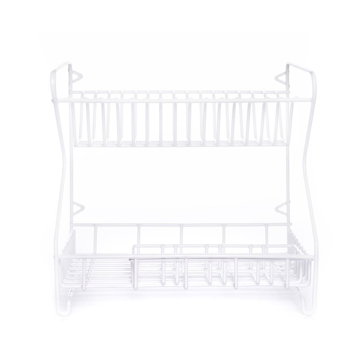 G&L HOGAR - Escurridor de 2 Niveles para 15 Platos