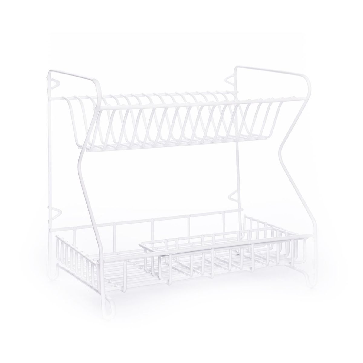 G&L HOGAR - Escurridor de 2 Niveles para 15 Platos