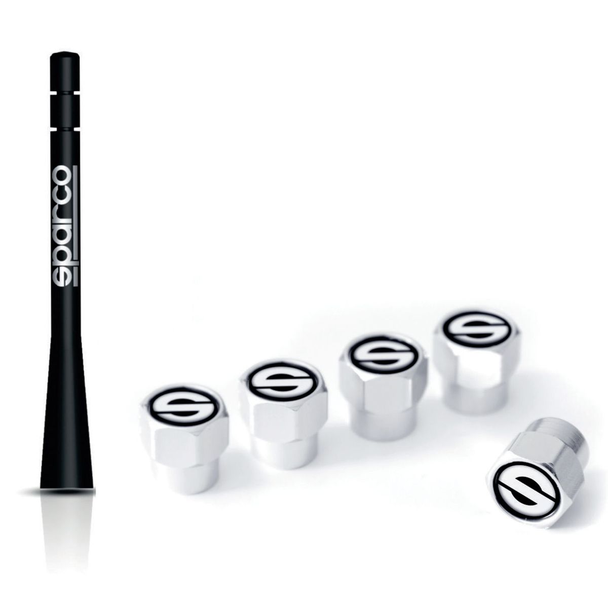 SPARCO - Antena Y Tapa Valvula Sparco