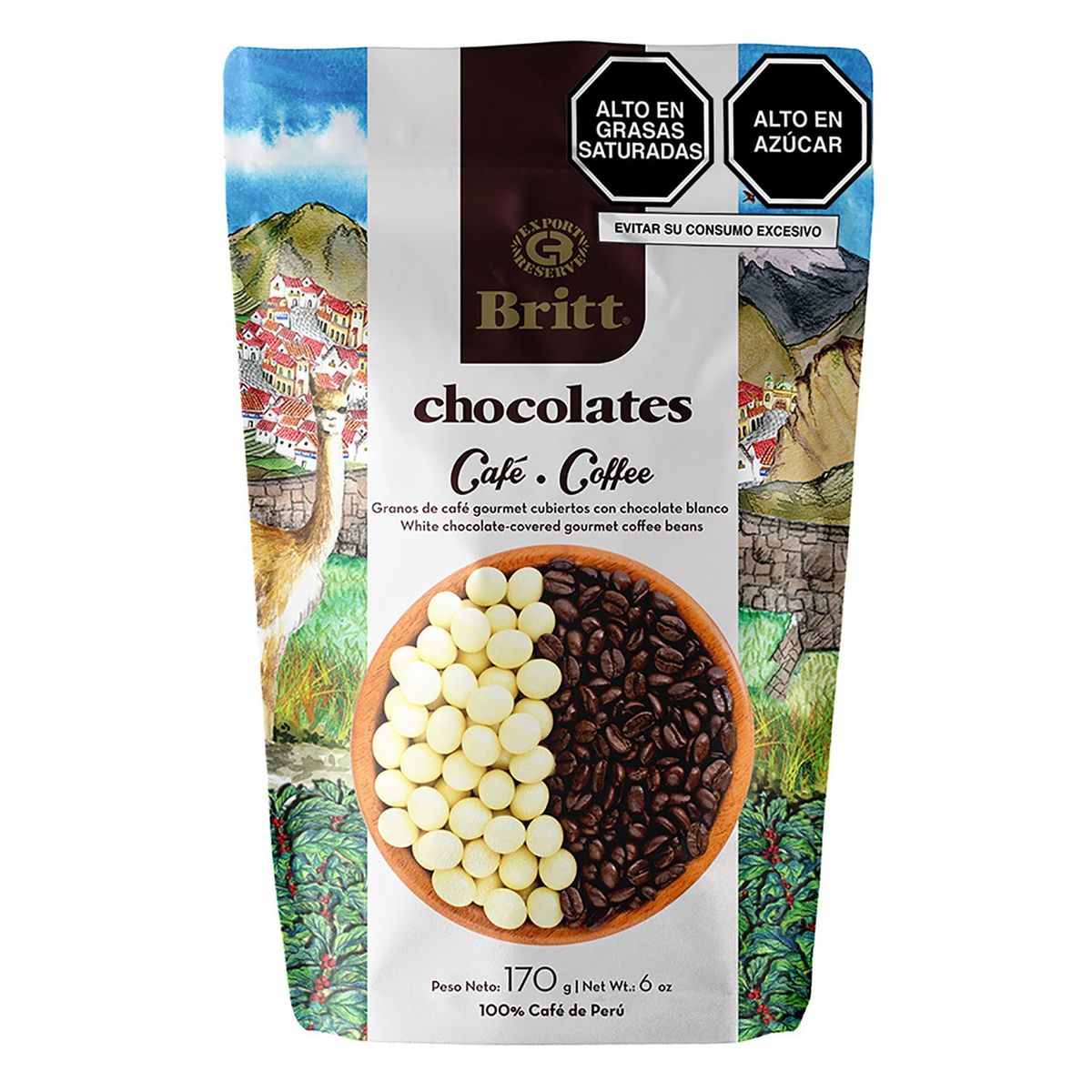 BRITT - Chocolate Blanco Chocobritt 170 Gr