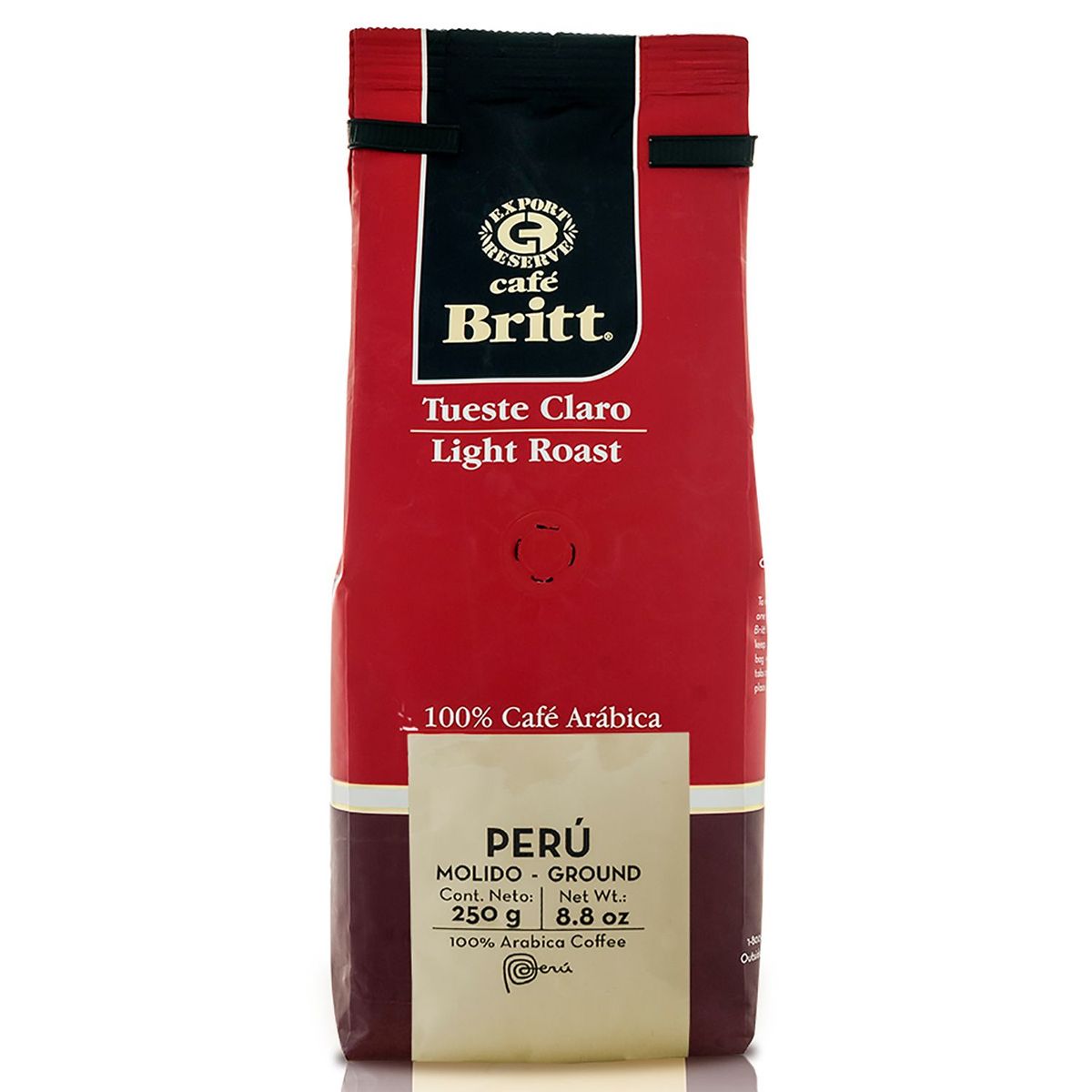 BRITT - Café Molido Tostado Claro 250 Gr
