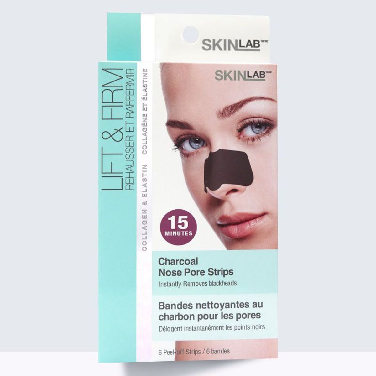SKINLAB - Tiras Limpieza Nasal para Puntos Negros