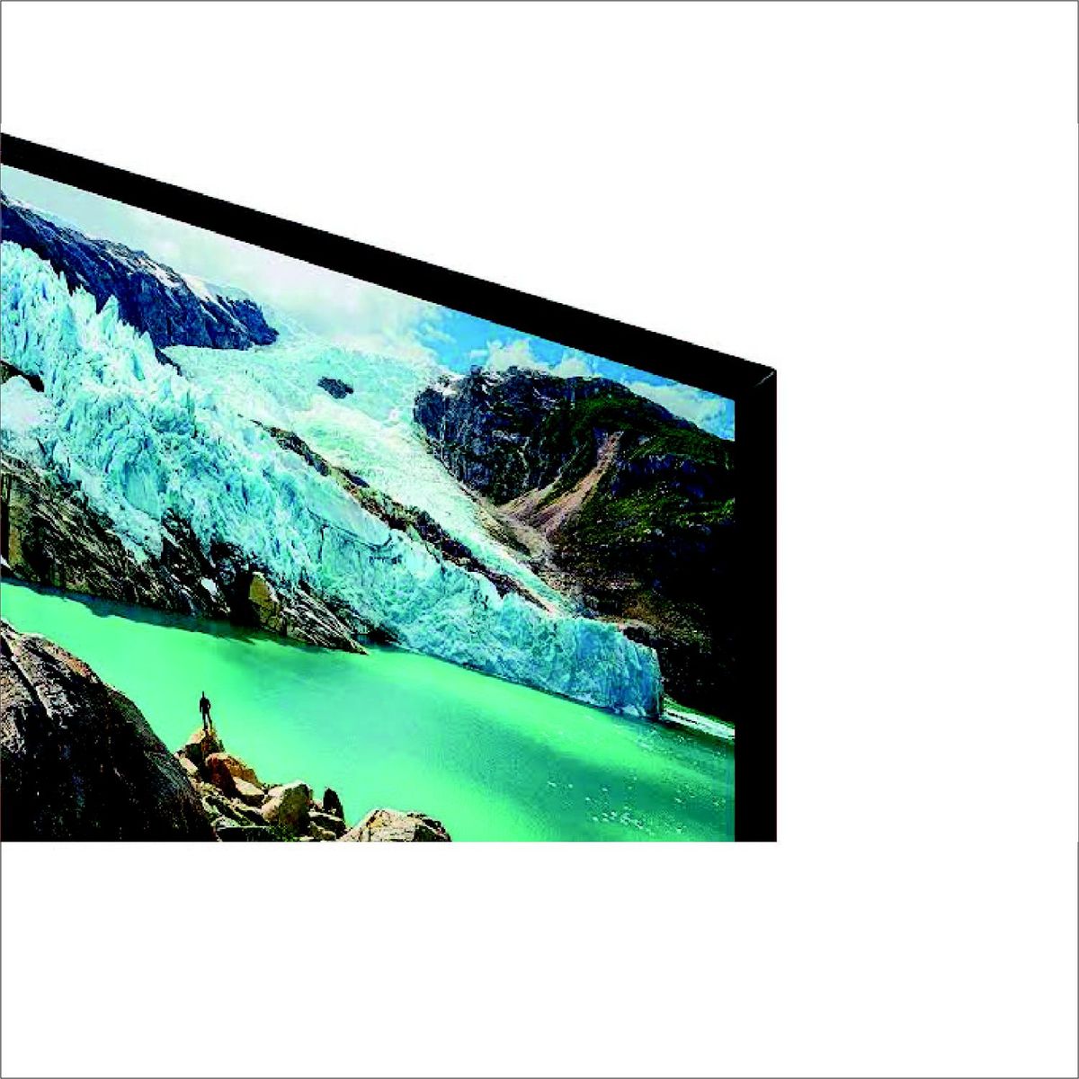SAMSUNG - Televisor LED Smart TV 4K UHD 55" 55RU7100