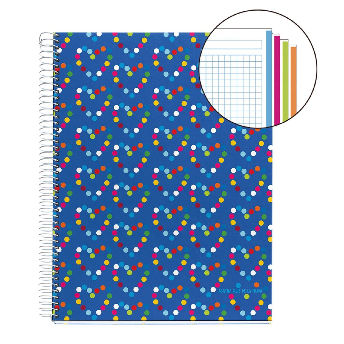 FIONARY - Cuaderno Agatha A4 Cuadriculado