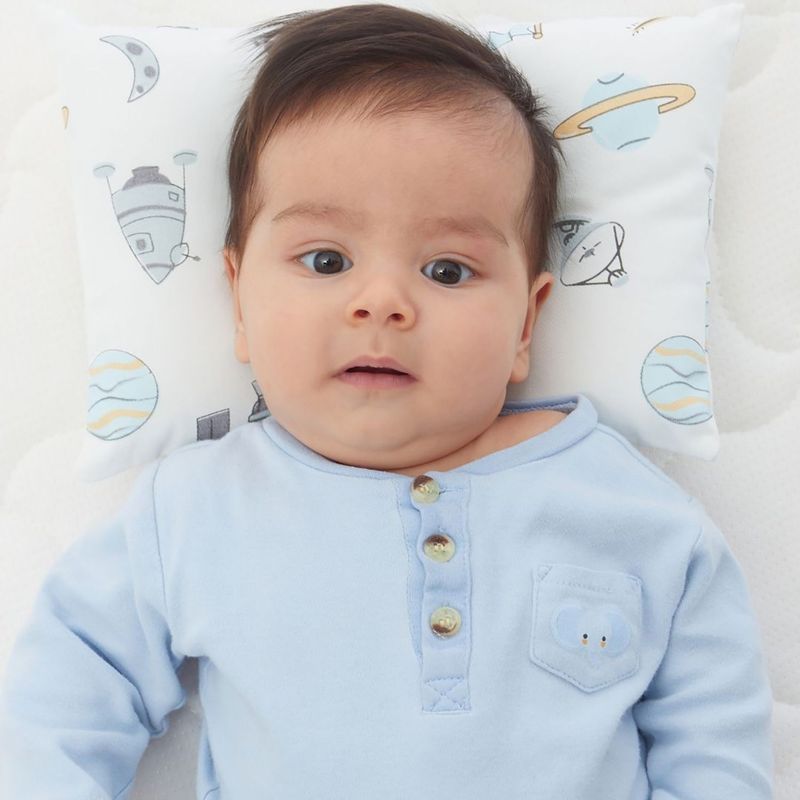 MATERNELLE - Almohada Bebe Anticabeza Plana