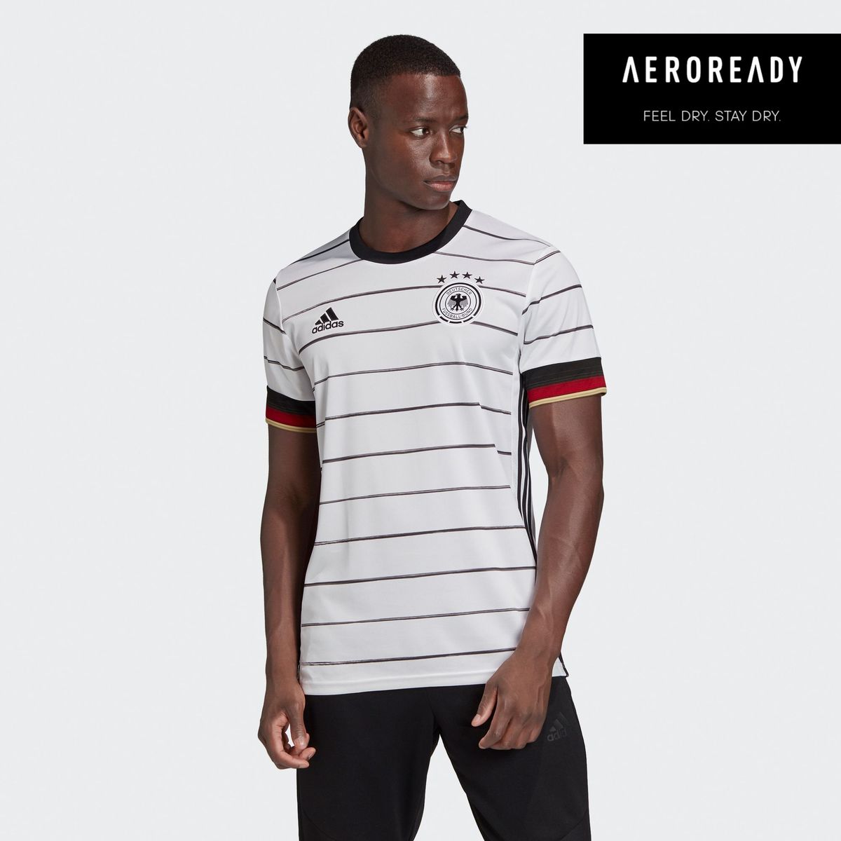 ADIDAS - Camiseta Hombre Futbol Alemania Local