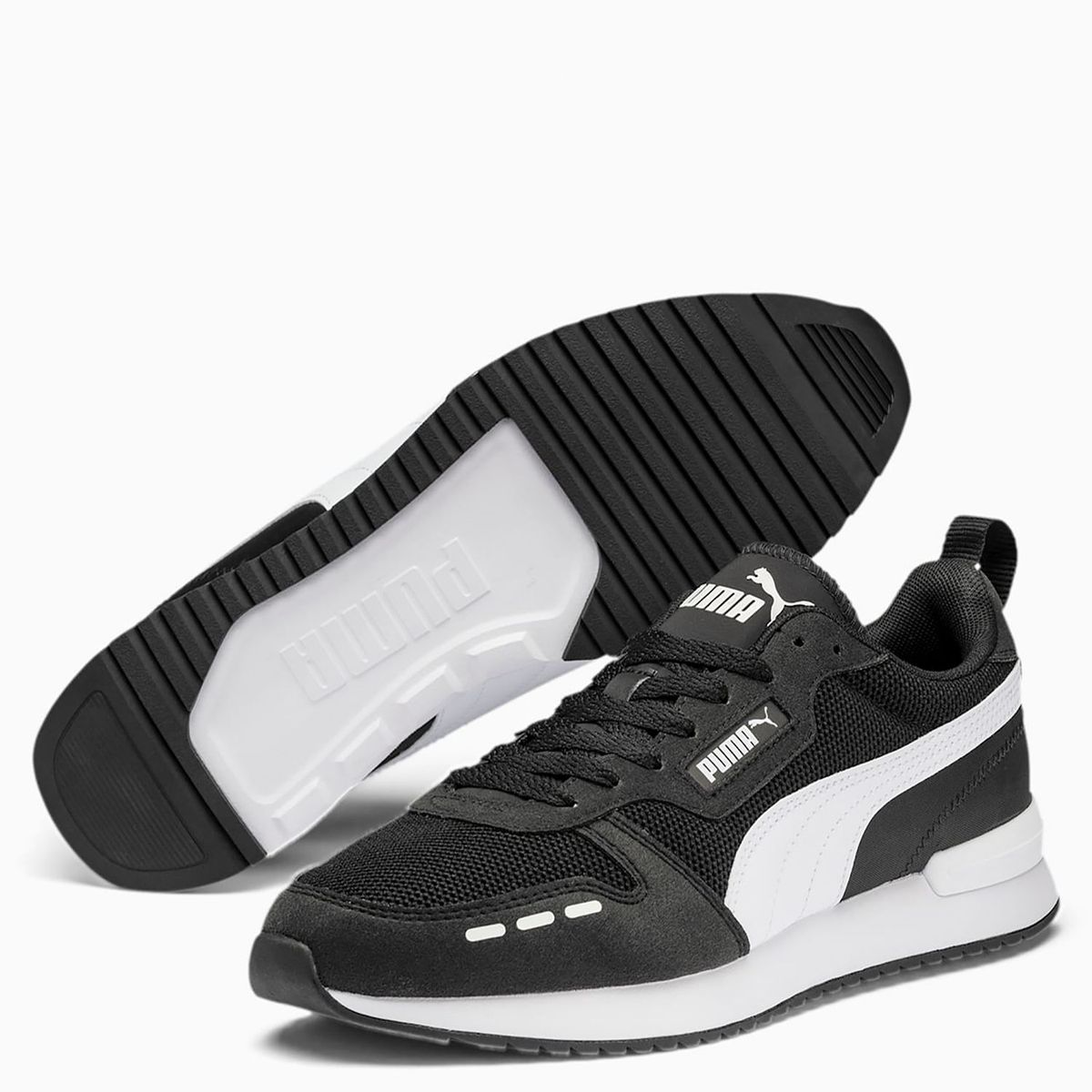 PUMA - Zapatillas Urbanas  Hombre Puma R78 Runner  Negro