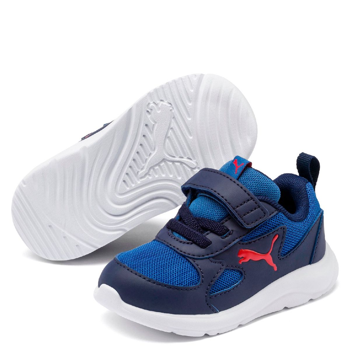 PUMA - Zapatillas Fun Racer Azul