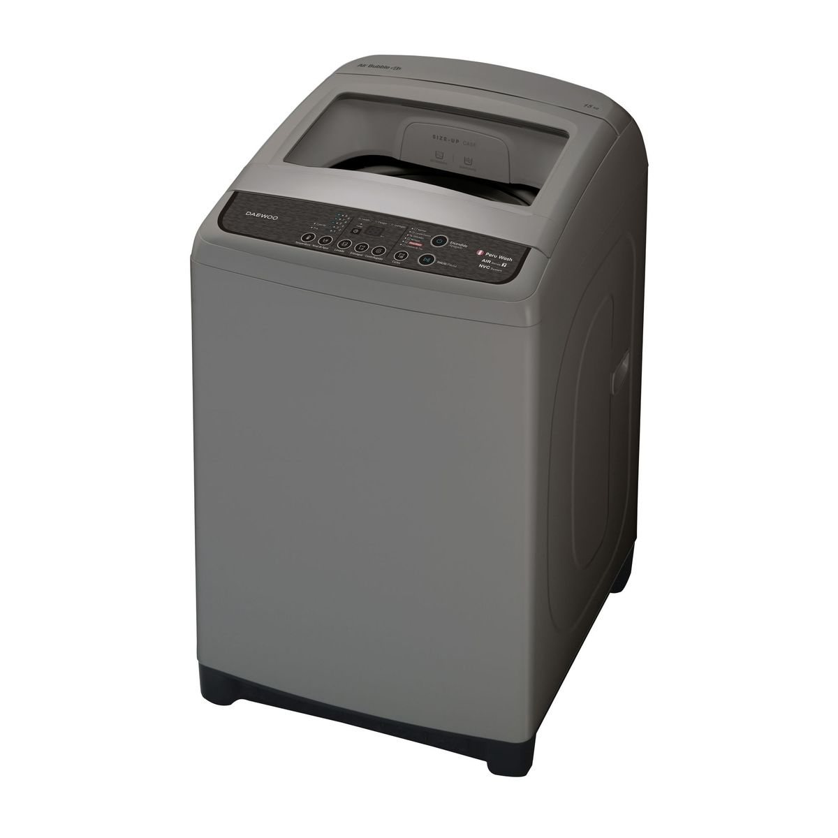 DAEWOO - Lavadora 15KG silver DWF-150GMG